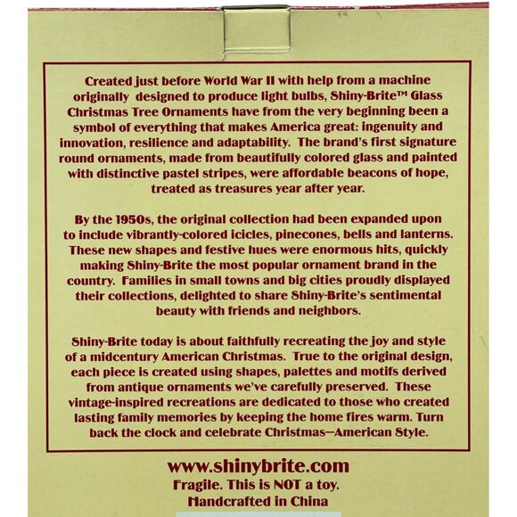 Shiny-Brite 12 Metal Christmas Tree Diamond Icicles Vintage American 1940s Desig - Picture 5 of 15